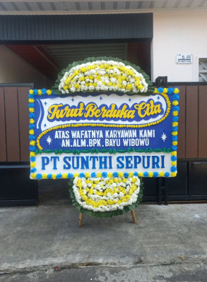 Papan Bunga Duka di Jatijajar